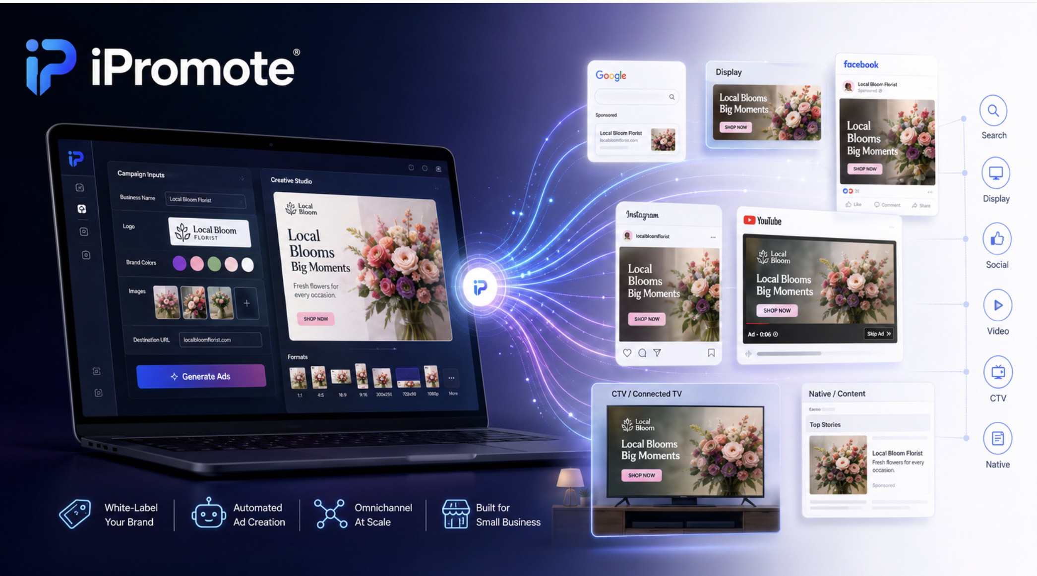 How We Helped iPromote Bring Enterprise Advertising Capabilities to Small Businesses