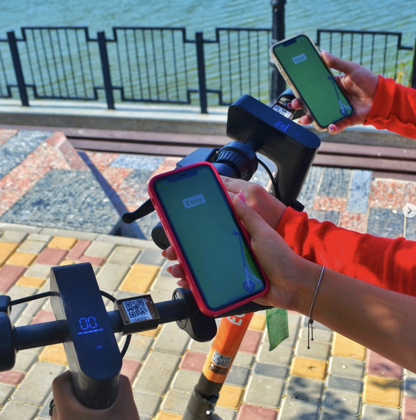 Lviv’s first e-scooter sharing service